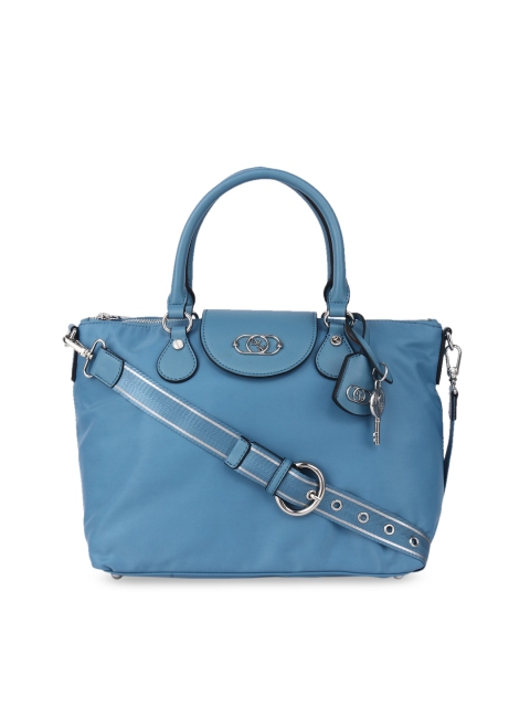 

LYN Blue Solid HandBag