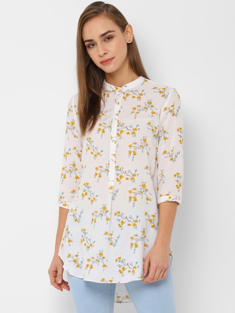

Allen Solly Woman Women White Printed A-Line Top