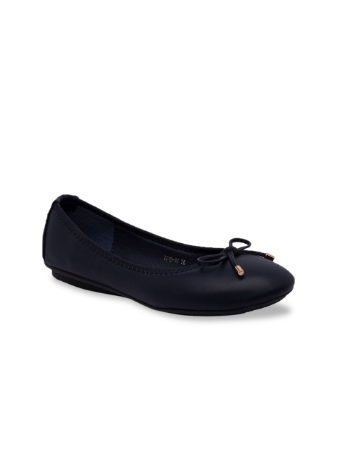 

Rocia Women Navy Blue Solid Ballerinas