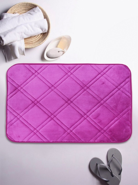 

BIANCA Purple Anti-Skid Bath Rugs