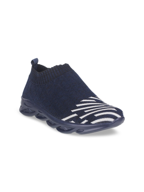 

STEPpings Women Navy Blue Mesh Walking Shoes
