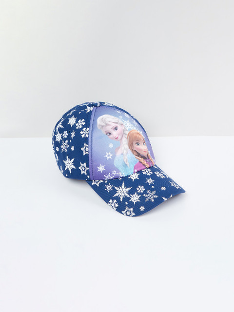 

max Girls Blue Disney Frozen Printed Baseball Cap