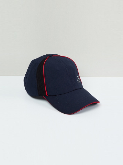 

max Women Blue Colourblocked Baseball Cap