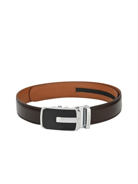 

Pacific Gold Men Brown Solid Belt