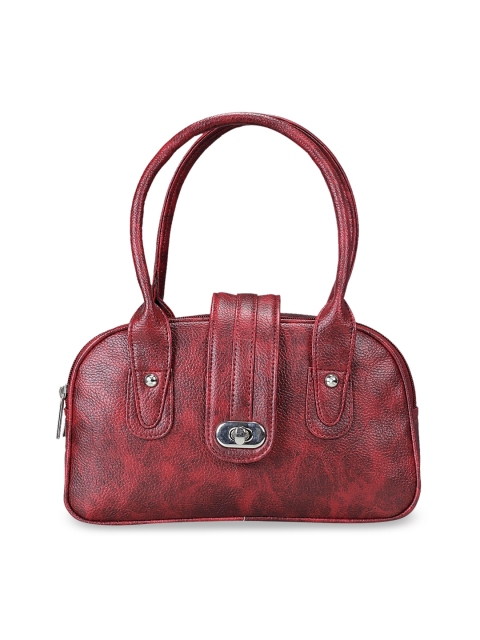 

Khadims Maroon Solid Handheld Bag
