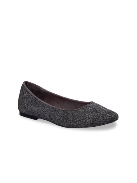 

Rocia Women Black Embellished Ballerinas