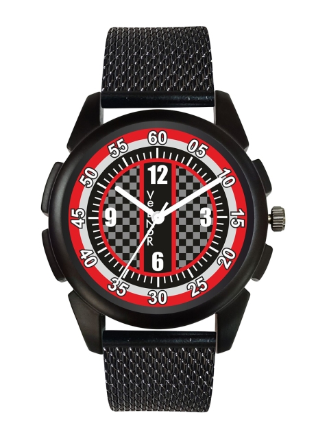 

VeBNoR Boys Red & Black Analogue Watch WT 184