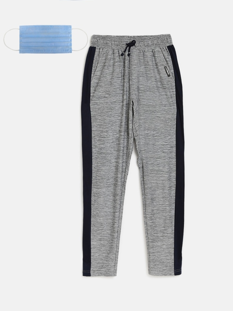 

Lil Tomatoes Boys Grey Solid Trackpants