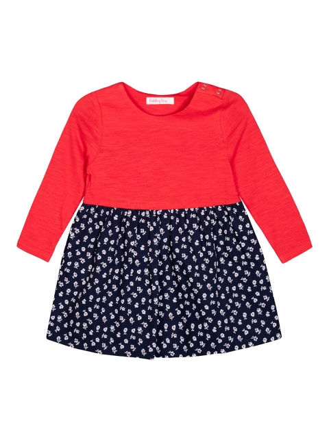 

Budding Bees Girls Red Printed A-Line Dress