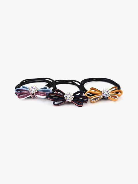 

BuckleUp Women Multicoloured Ponytail Holders, Multi