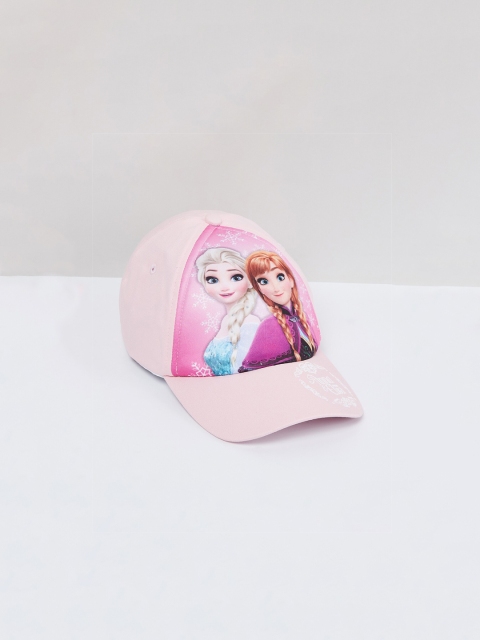

max Girls Pink Frozen Printed Baseball Cap