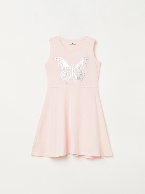 

Fame Forever by Lifestyle Girls Pink Printed A-Line Dress