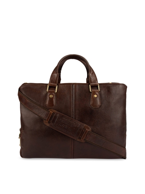 

Da Milano Unisex Brown Solid 13" Laptop Bag