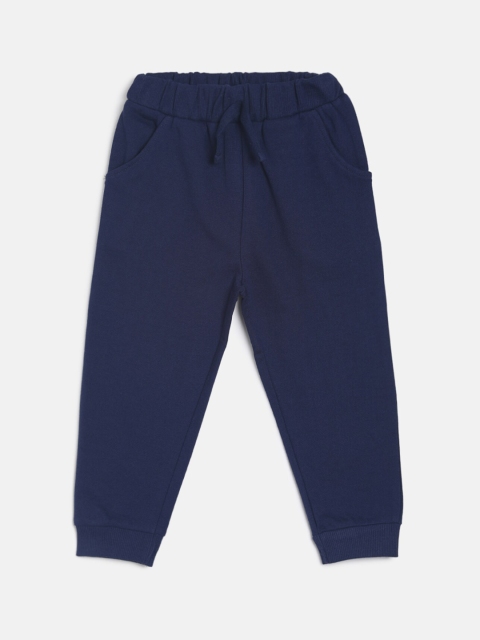 

MINI KLUB Boys Blue Solid Joggers