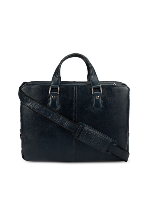 

Da Milano Unisex Blue Solid Laptop Bag