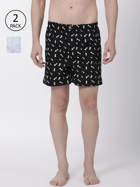 

Urban Dog Men Pack of 2 Assorted Boxers UDBX151_UDBX152-M