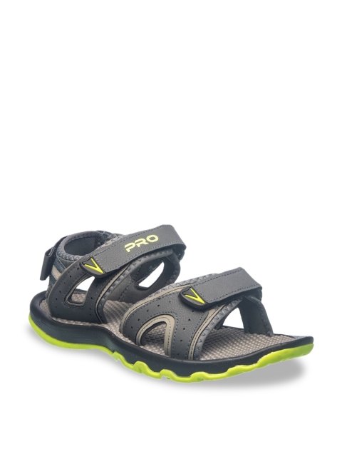 

Khadims Men Grey Sports Sandals