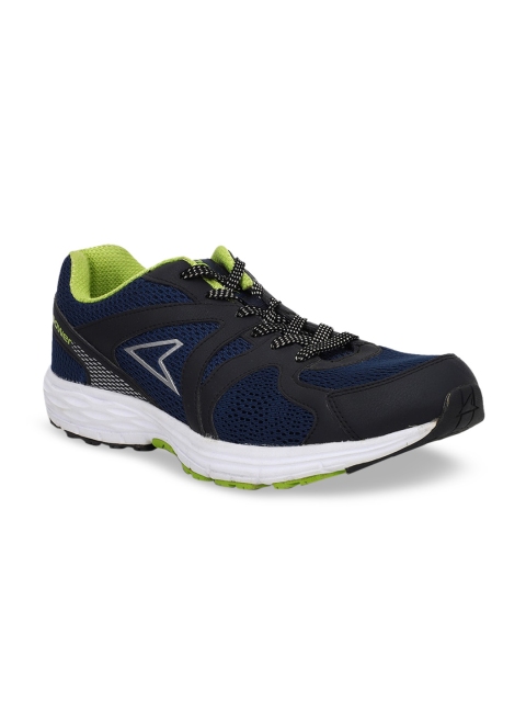 

Power Women Navy Blue Textile Running Shoes
