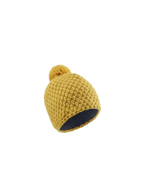 

WEDZE By Decathlon Unisex Kids Yellow Self Design Beanie