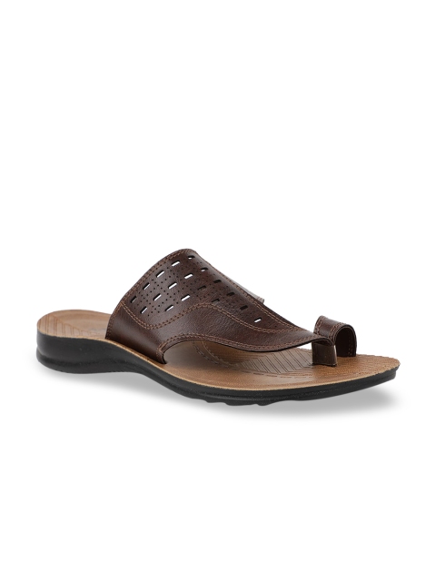 

Bata Men Brown Comfort Sandals