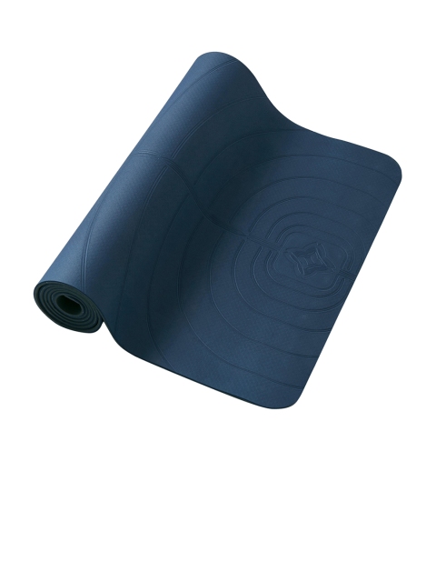 

Domyos By Decathlon Unisex Navy Blue Solid Anti-Skid 5mm Yoga Mat