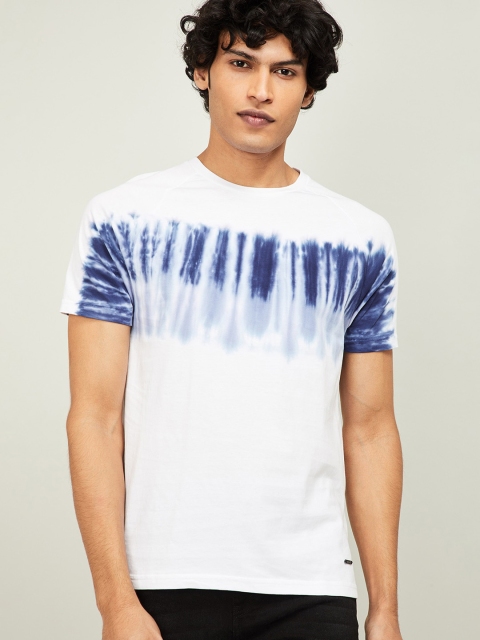 

Bossini Men White Dyed Round Neck T-shirt