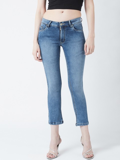 

Devis Women Blue Bootcut High-Rise Clean Look Stretchable Jeans