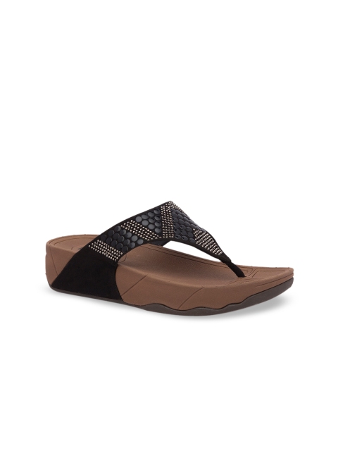 

Inc 5 Women Black Embellished Wedge