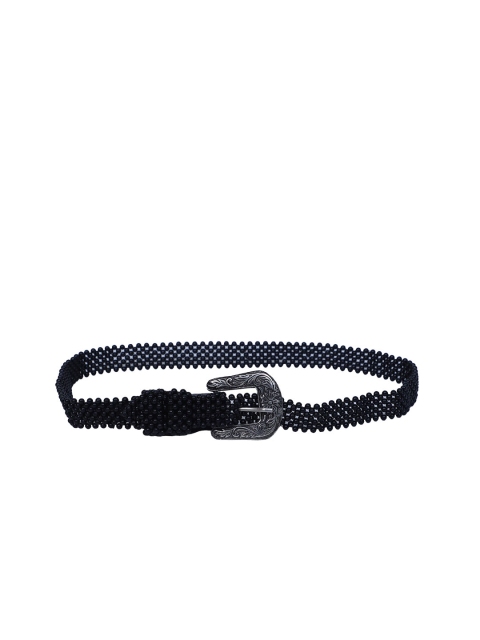 

Diwaah Women Black Embellished Belt