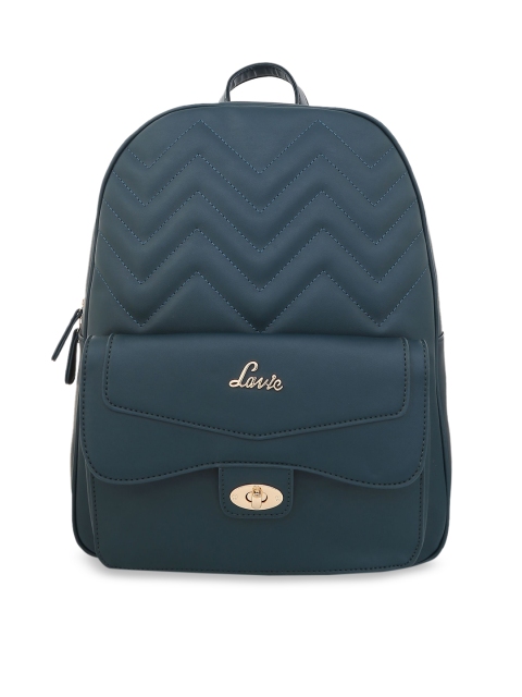 

Lavie Women Green Solid Backpack