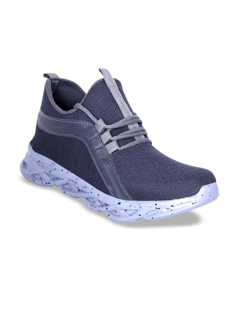 

AVAENS Men Grey Woven Design Sneakers