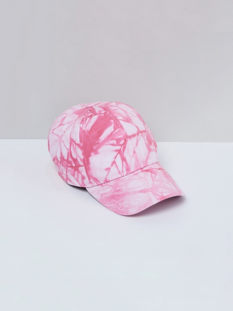 

max Women Pink Printed Baseball Cap