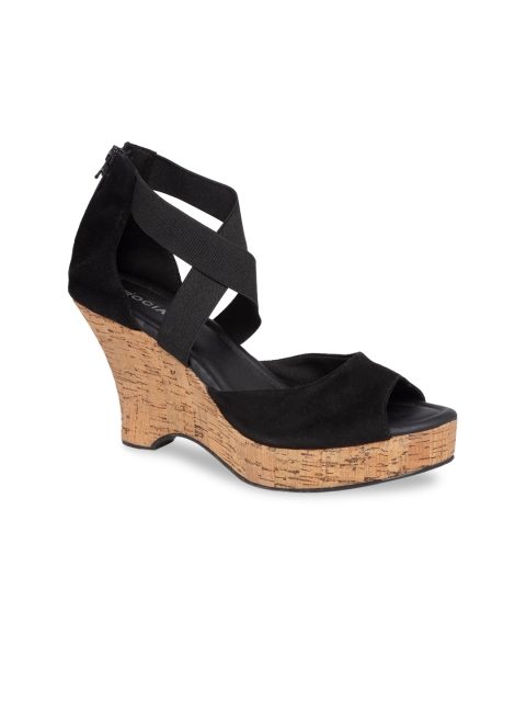 

Rocia Women Black Solid Peep Toes