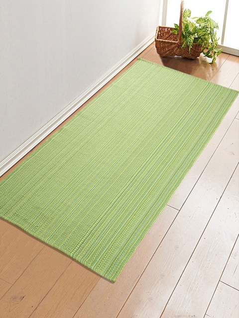 

Saral Home Unisex Green Self Design Yoga Mat With Carry Bag
