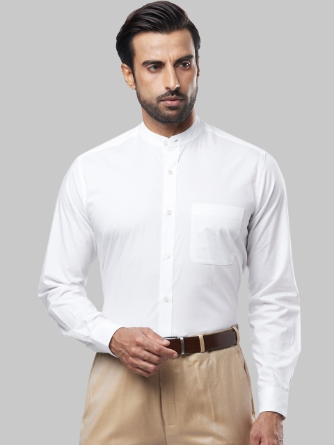 

Raymond Men White Regular Fit Solid Formal Shirt
