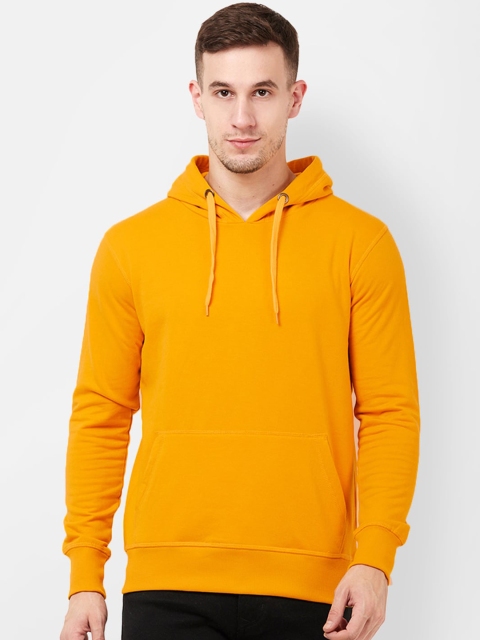 

Free Authority Men Yellow Solid Hooded Sweatshirt