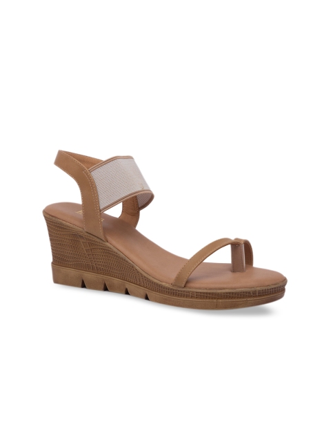 

Inc 5 Women Beige Solid Sandals