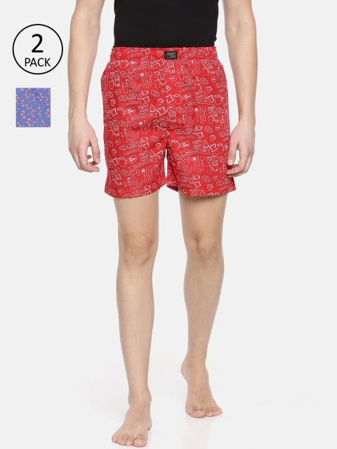 

Urban Dog Men Pack Of 2 Assorted Boxers UDBX181_UDBX182-M