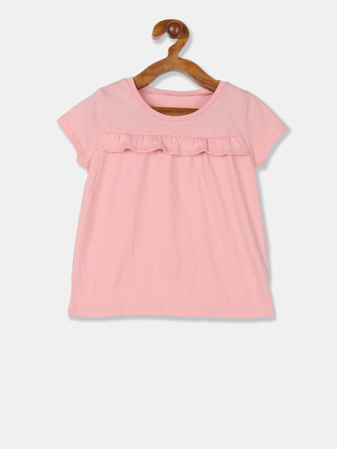 

The Childrens Place Girls Pink Solid Top