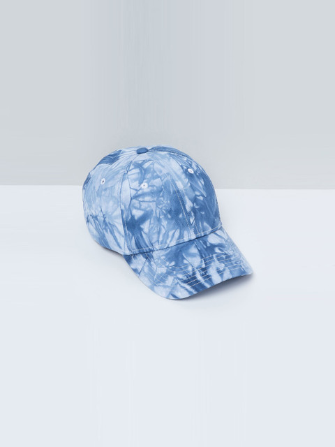 

max Women Blue Printed Baseball Cap