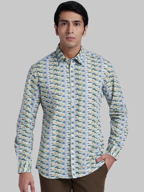 

Parx Men Multicoloured Regular Fit Printed Casual Shirt, Multi