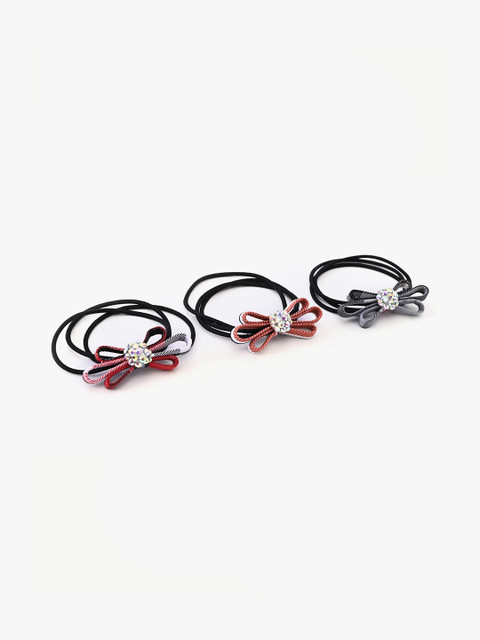 

BuckleUp Women Multicoloured Ponytail Holders, Multi