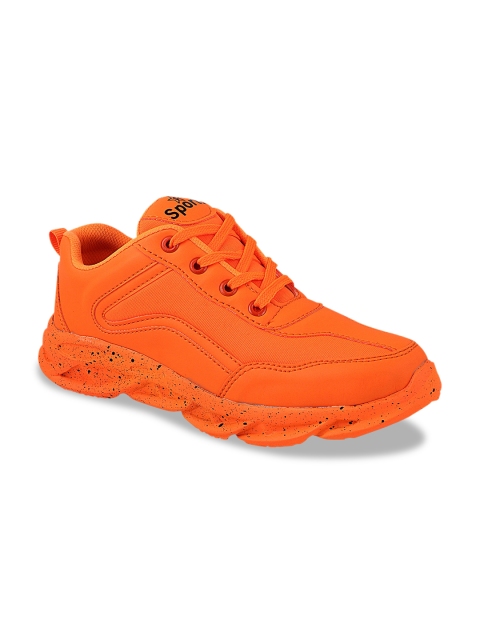 

Shoetopia Women Orange Sneakers