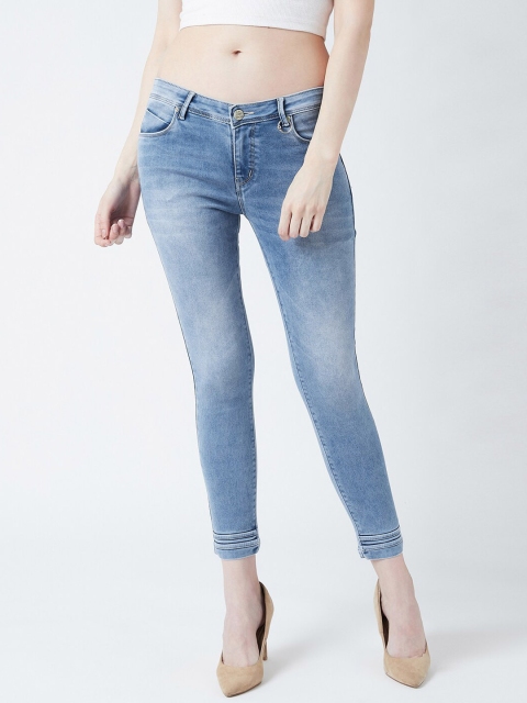 

Devis Women Blue Skinny Fit Mid-Rise Clean Look Stretchable Jeans