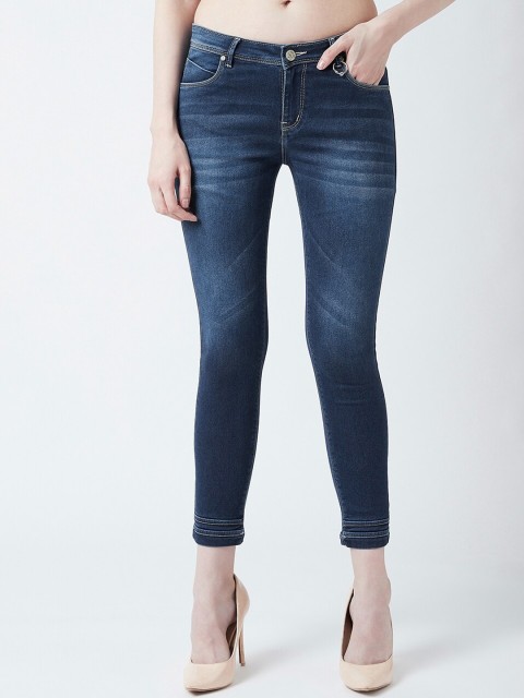 

Devis Women Blue Skinny Fit Mid-Rise Clean Look Stretchable Jeans