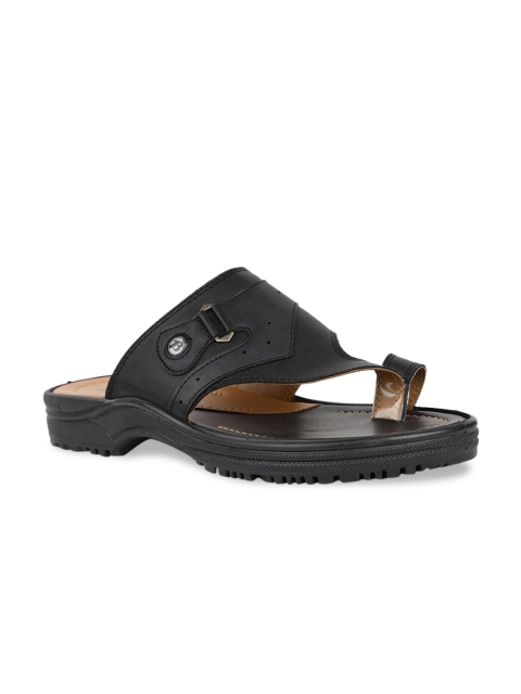 

Bata Men Black Comfort Sandals