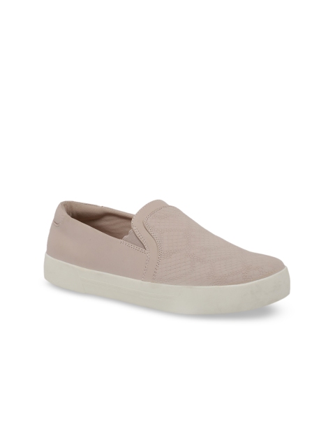 

Call It Spring Women Nude-Coloured Slip-On Sneakers