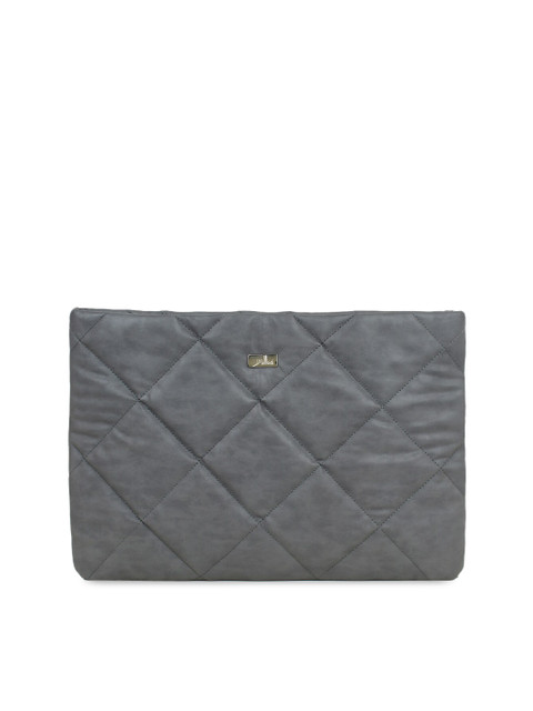 

yelloe Women Grey Solid Laptop Sleeve