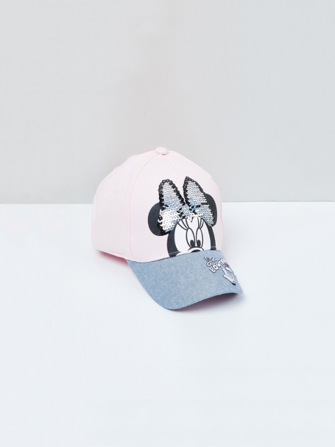 

max Girls Pink Embroidered Baseball Cap