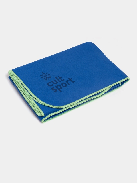 

Cultsport Unisex Blue Solid Quick Dry Lightweight Sports Bath Towel